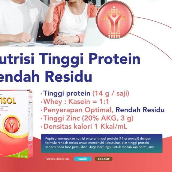 

✹ Peptisol Cokelat / Vanila 189 Gr ☜