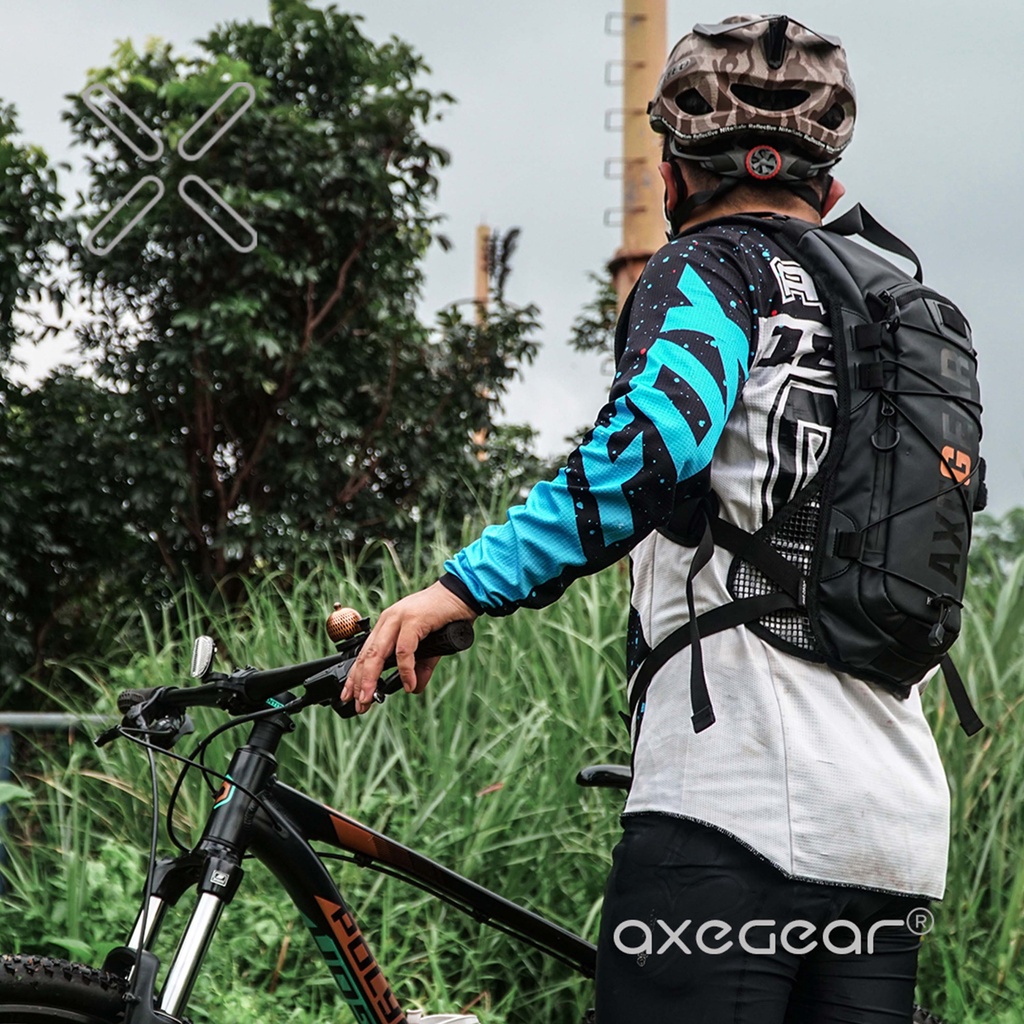 Tas Sepeda Motocross Turing Trabas Offroad Waterproof Hydropack Ransel - AXEGEAR RKYND Hydro 02