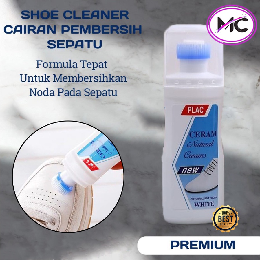 Cairan Pembersih Sepatu Cairan Pembersih Sepatu Ajaib Semir Cream Shoe Cleaner Krim Pemutih Sneakers