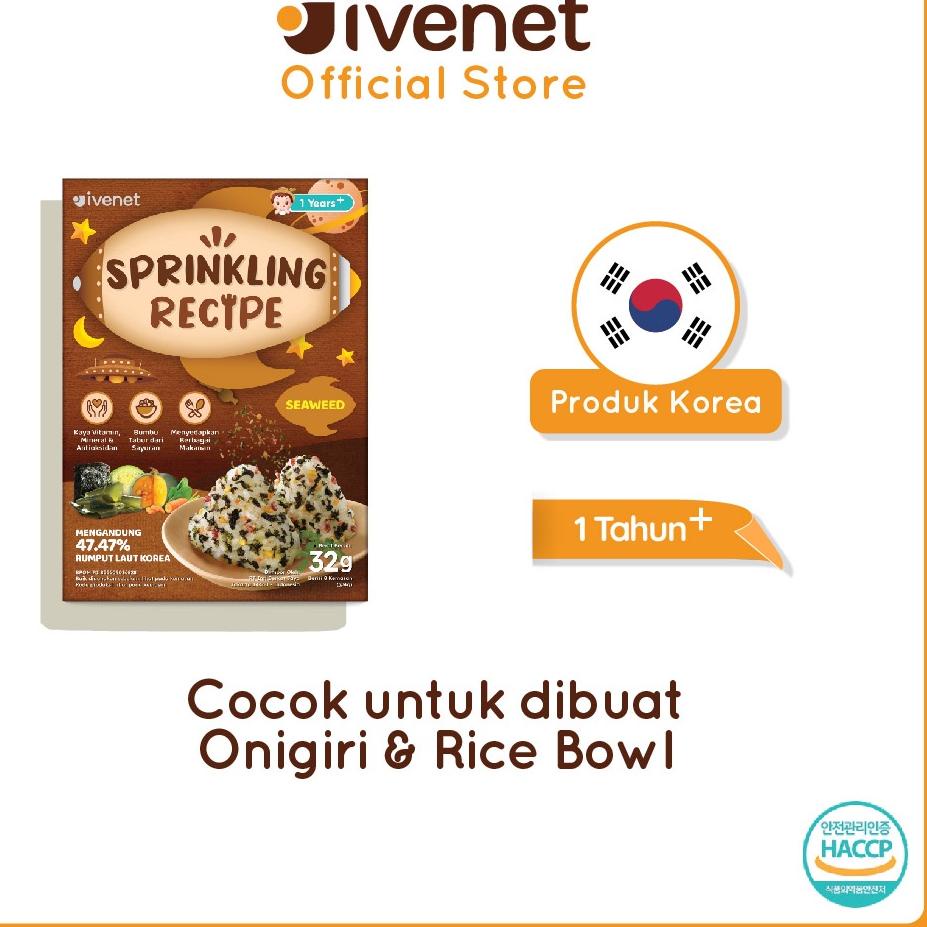 

Dapatkan Ivenet Springkling Recipe - Bumbu Pelengkap Makanan
