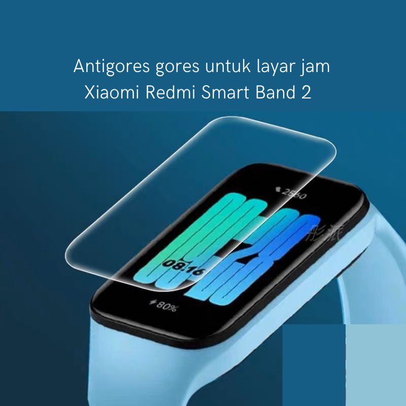 Anti Gores Xiaomi Redmi Smart Band 2 3D 2D Screen Protector Redmi Smart Band 2 3D 2D