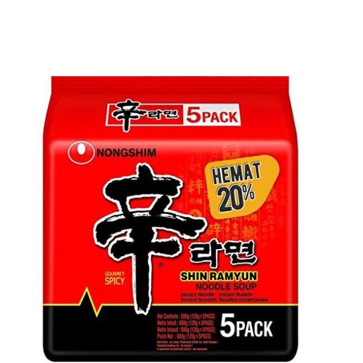 

Ω Shin Ramyun Mushroom Mie Instan 5 x 120 gr ➣