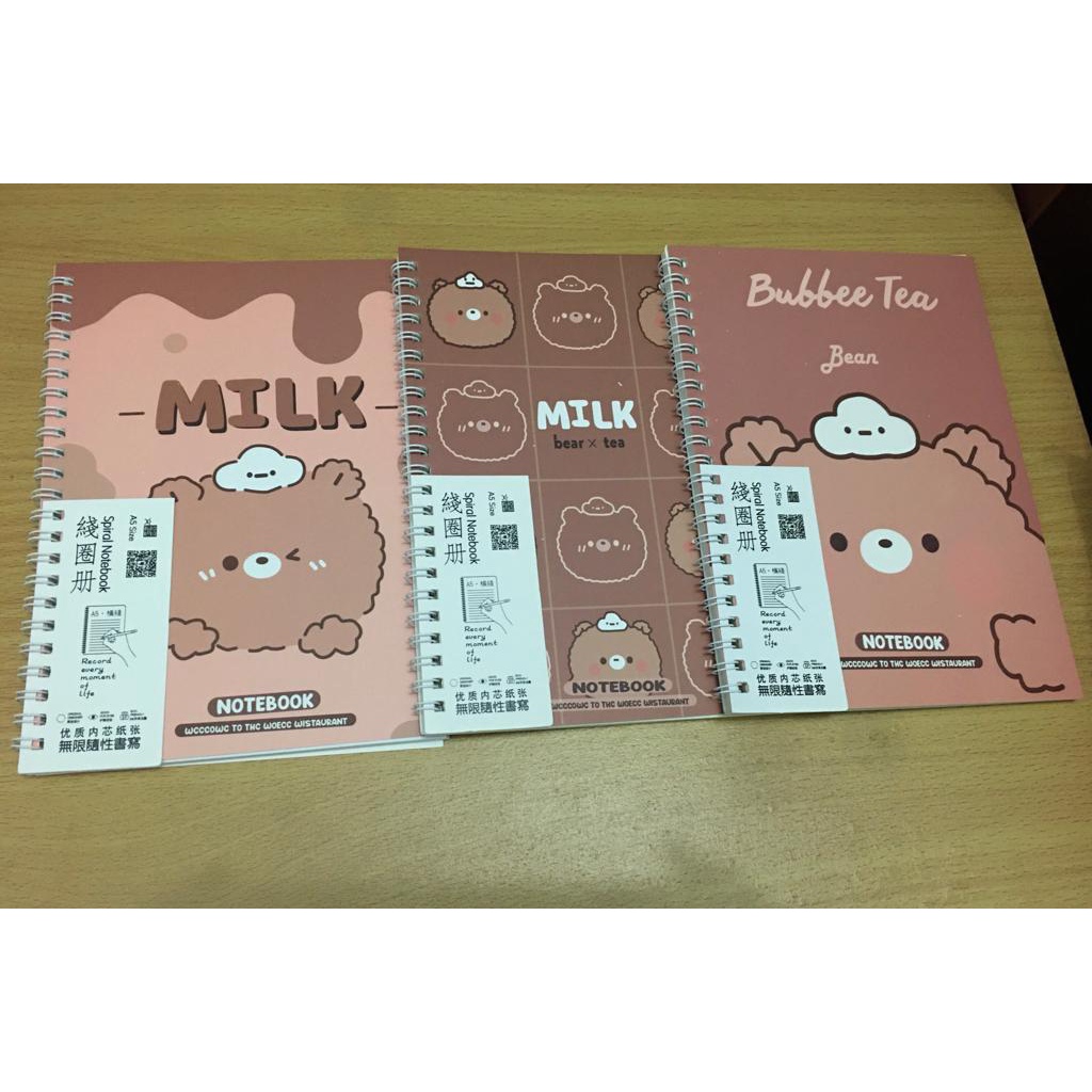 

NOTEBOOK SPIRAL/BUKU CATATAN CANTIK A5 6525-39 143X205MM