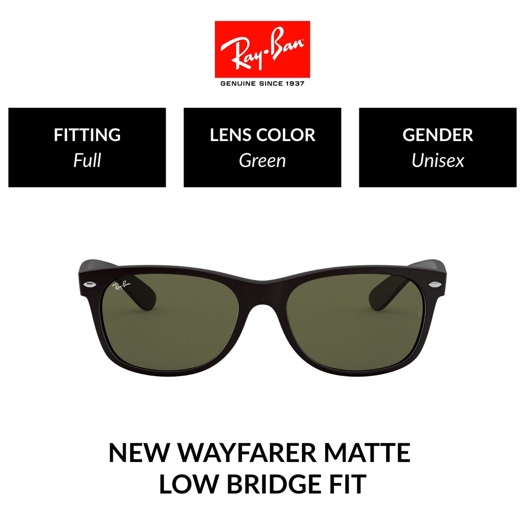 RAY-BAN New Wayfarer | RB2132F 622 | Full Fitting | Sunglasses | 58mm
