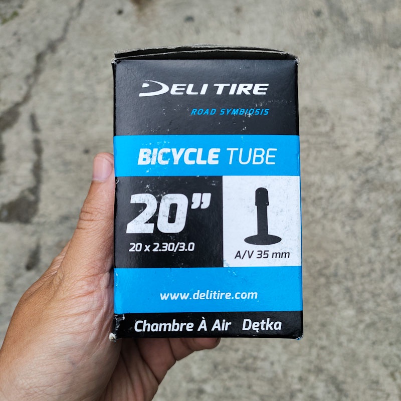 Ban Dalam Swallow Deli Tire 20 x 2.30/3.0 Sepeda BMX Schrader Valve