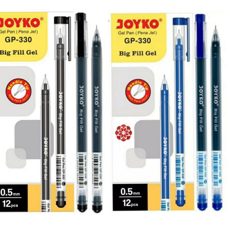 

Diskon sekarang Pulpen Gel Joyko Big Fill Gel GP-330 (1 Lusin)