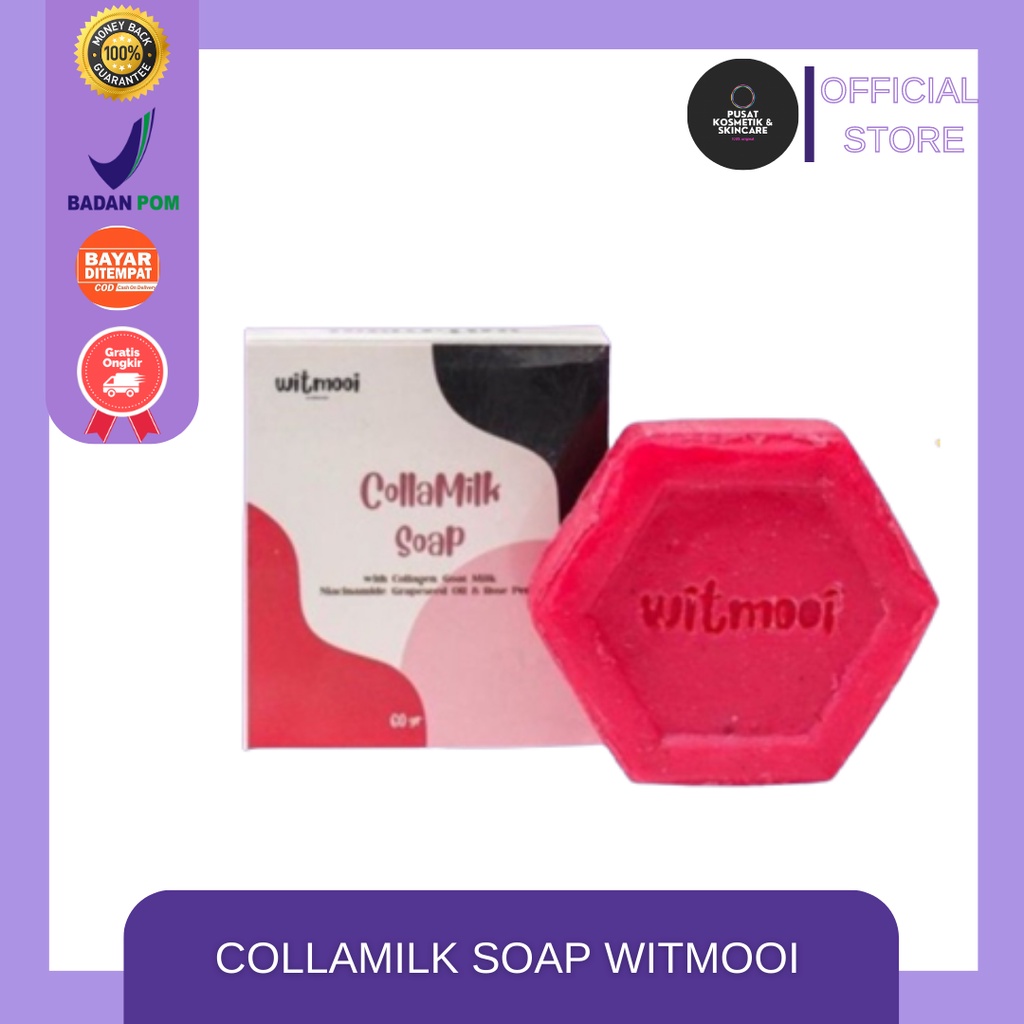 {READY} COLLAMILK SOAP WITMOOI BPOM