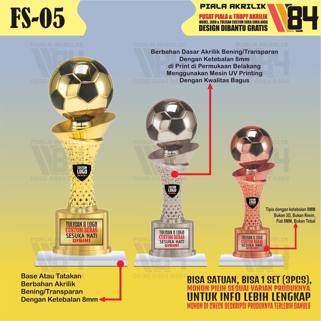 PIALA BOLA, PIALA FUTSAL, PIALA SEPAK BOLA, TROPHY BOLA, TROPHY FUTSAL, TROPHY SEPAK BOLA, TROPY BOL