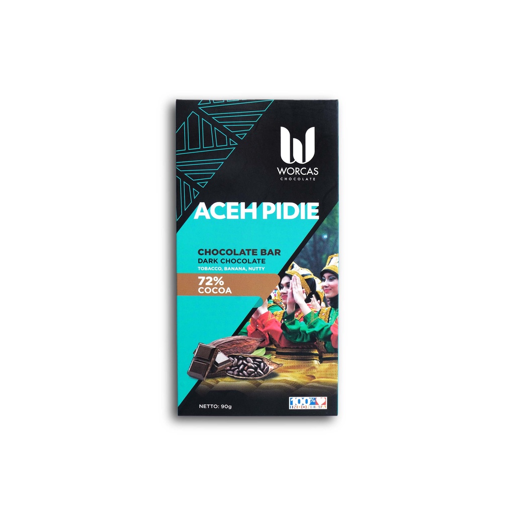 

QH Worcas Chocolate Bar Dark Chocolate Aceh Pidie