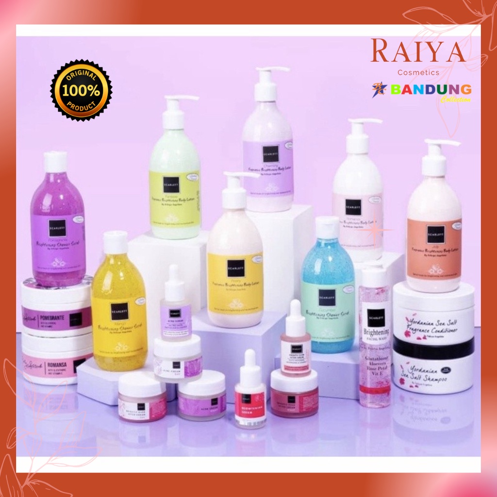 scarlett whitening scarlett body lotion serum scarlett paket scarlett day dan night cream scarlett b