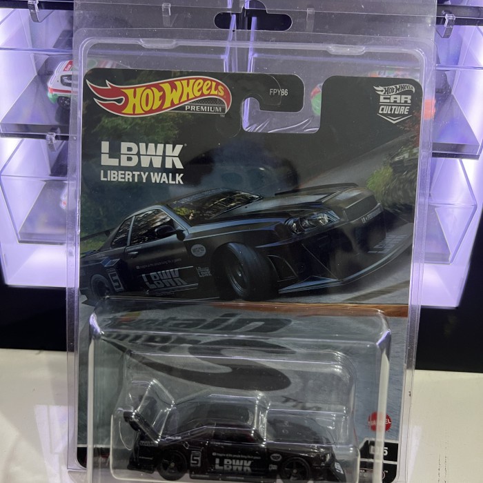 HOTWHEELS NISSAN SKYLINE LB ER34 CHASE CAR SILHOUETTE SKYLLINE LBWK