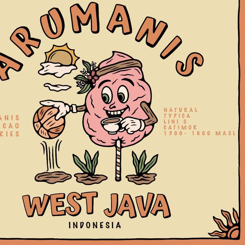 

✯ Kopi Arabika AROMANIS (200 gr) Single Origin Specialty Coffee Arabica Beans ✫