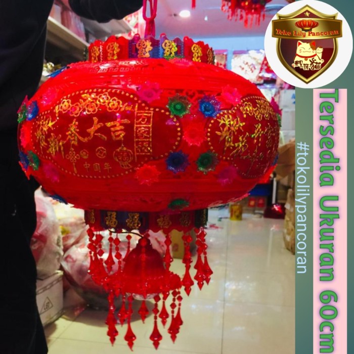 Lampion Lampion Led Imlek / Lampion Led Gantung / Lampion Imlek /Lampion Putar