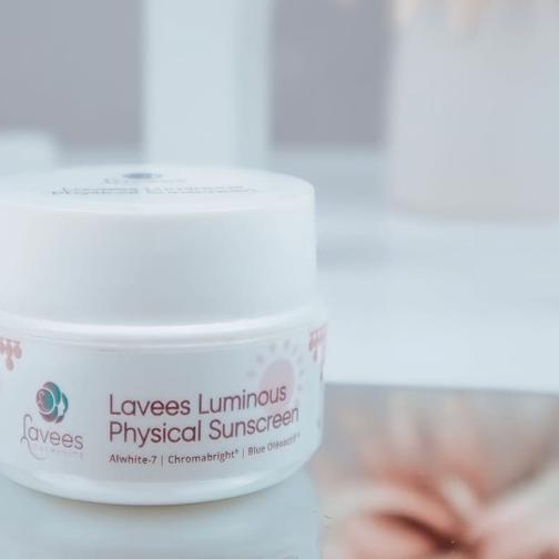 ✪ Lavees Cosmedics - Luminous Physical Sunscreen [Krim Siang Flek Melasma] ✬