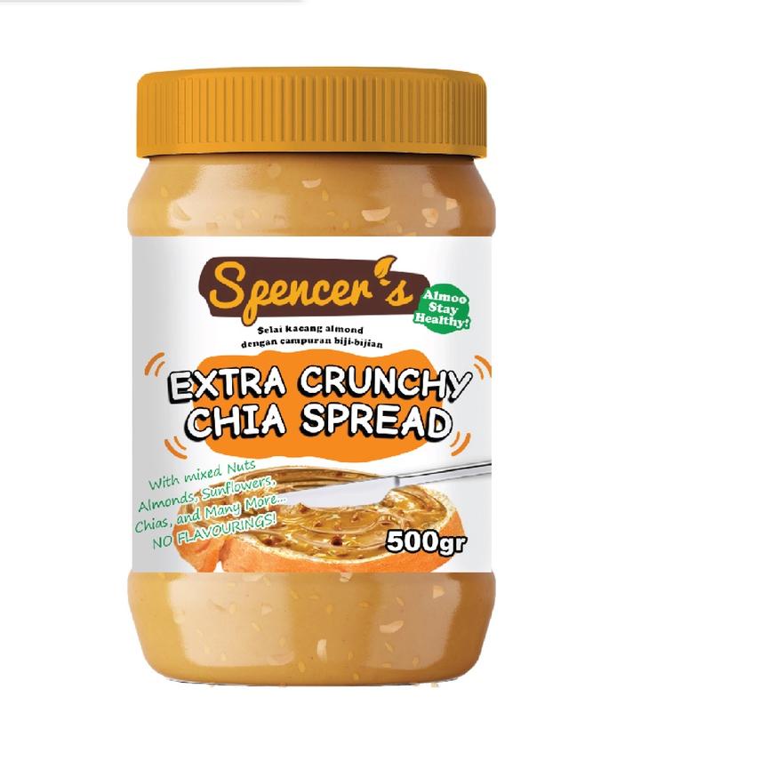 

☼ Spencer's - Chia Spread Original Ekstra Crunchy (500g) ♪