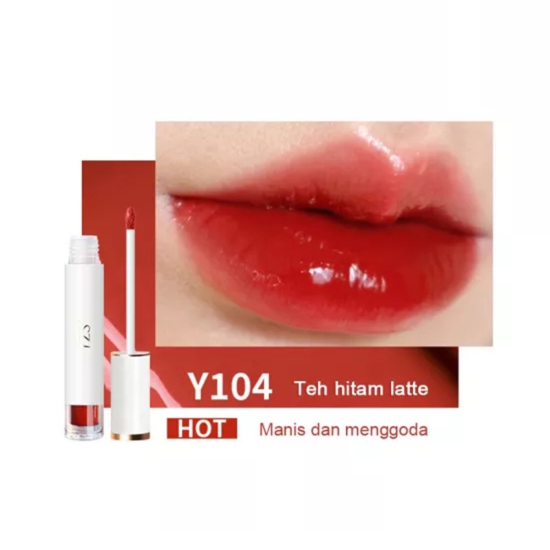 Lip Gloss Original  Lasting Glossy/Lip Kosmetik Wanita Waterproof/Lipstick Girl Moisturizing/Non Sticky/Long Lasting  Premium Tint Moiturizing Lipstick