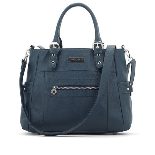 Tas selempang wanita shoulder bag Sophie Martin Paris CACTIER Tas kerja wanita kulit navy promo Tas 