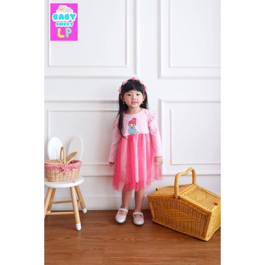 Dress balita Cute Princess Series 6bln - 6 thn by Baby sweet LP