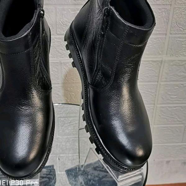 ❋ Sepatu Safety Kulit Pria King Ramses 806 ( Produksi Sendiri ) ✪