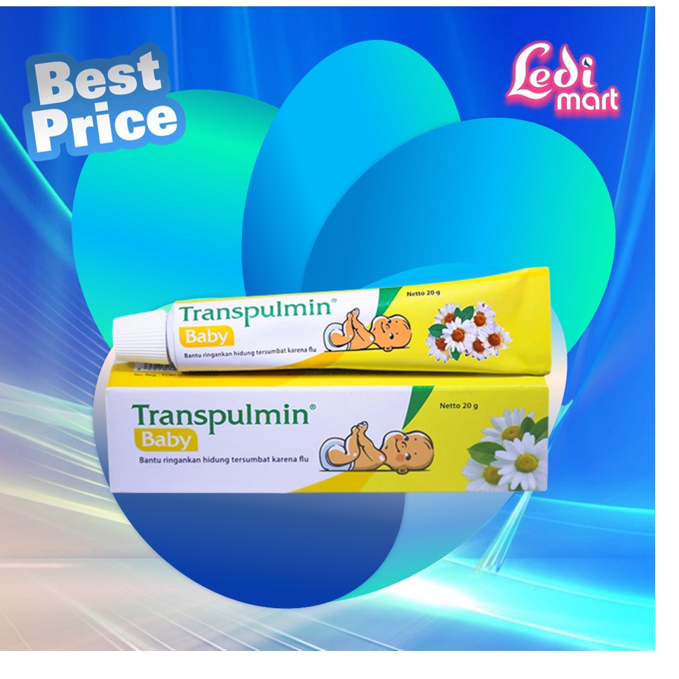 ORIGINAL Transpulmin BABY Balsem 10gr  20g / Balsam Bayi Hidung Tersumbat / LEDI MART