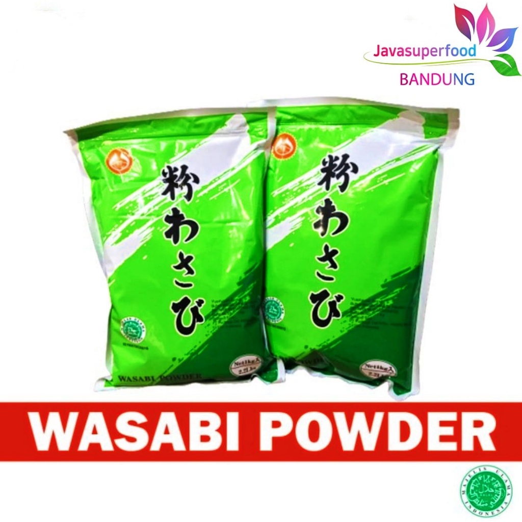 WASABI POWDER / WASABI BUBUK / WASABI YUANYUAN 1KG HALAL