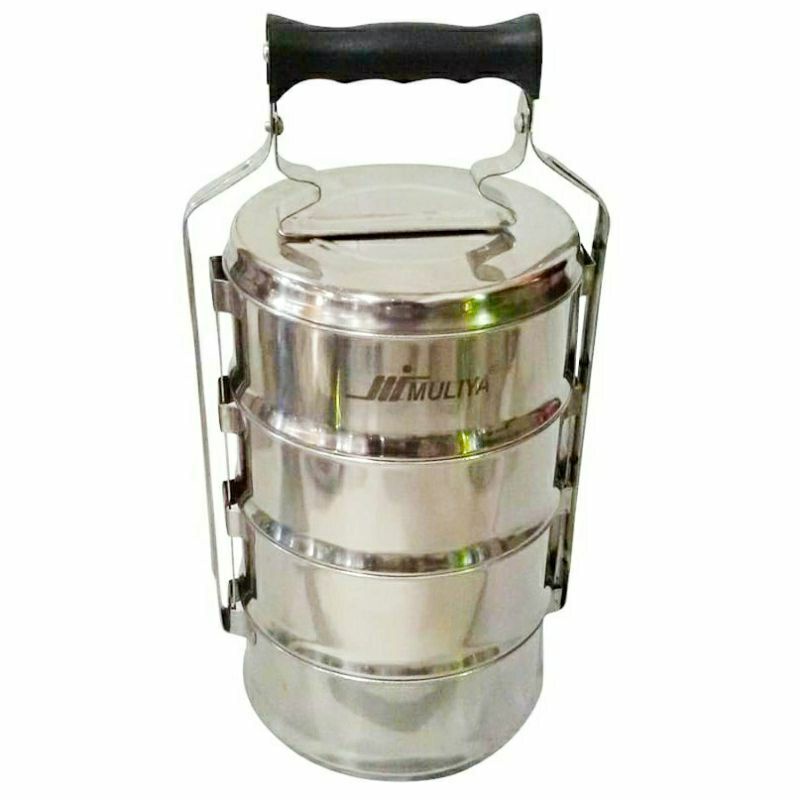 ⭐⭐⭐⭐⭐ Rantang stenliss tebal Mulya tunggal, 14 / 16 cm