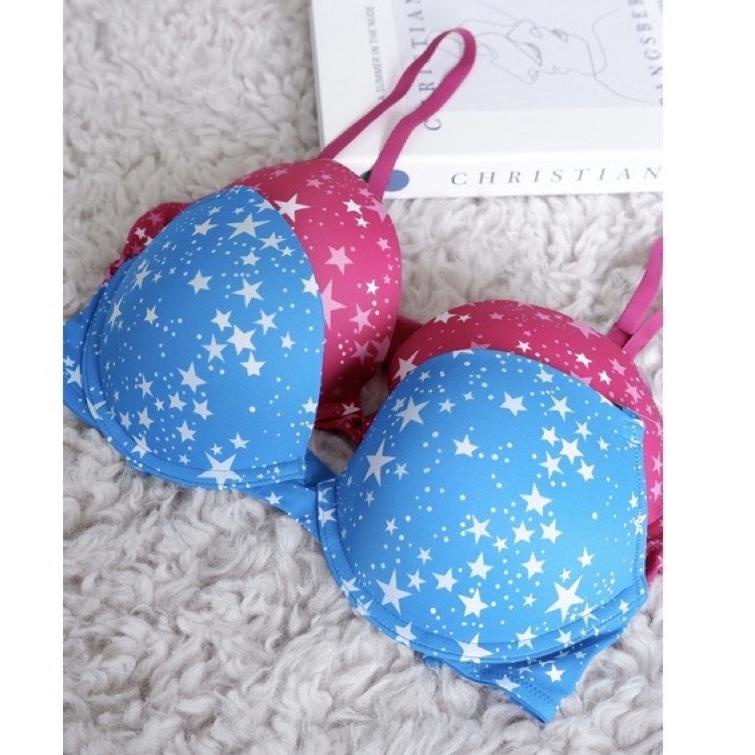 TERBARU Lasenza Remix Starry Bra Branded Sisa Export Jastip Beha La Senza Sale Original Blu Star