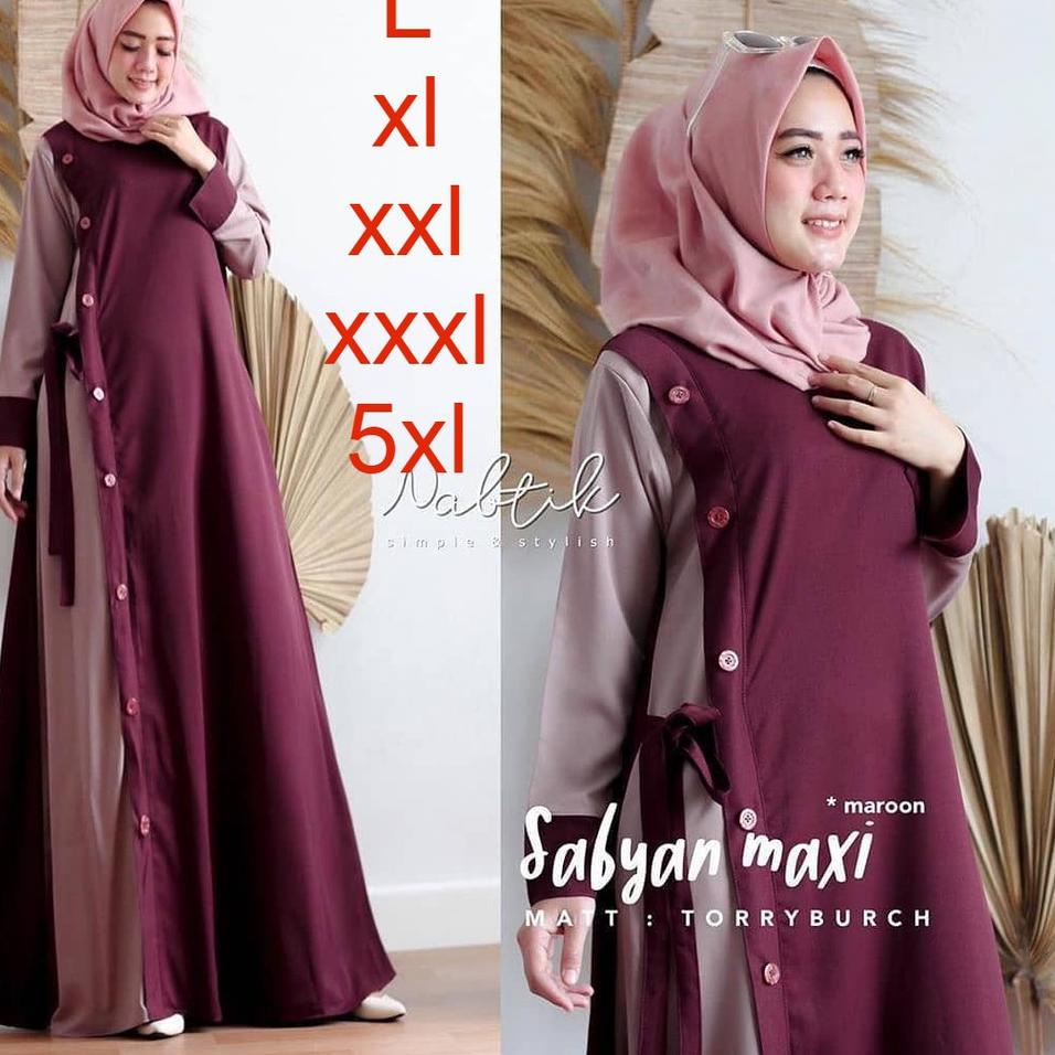 ۩ Gamis Jumbo Terbaru Sabyan LD   140 ♜