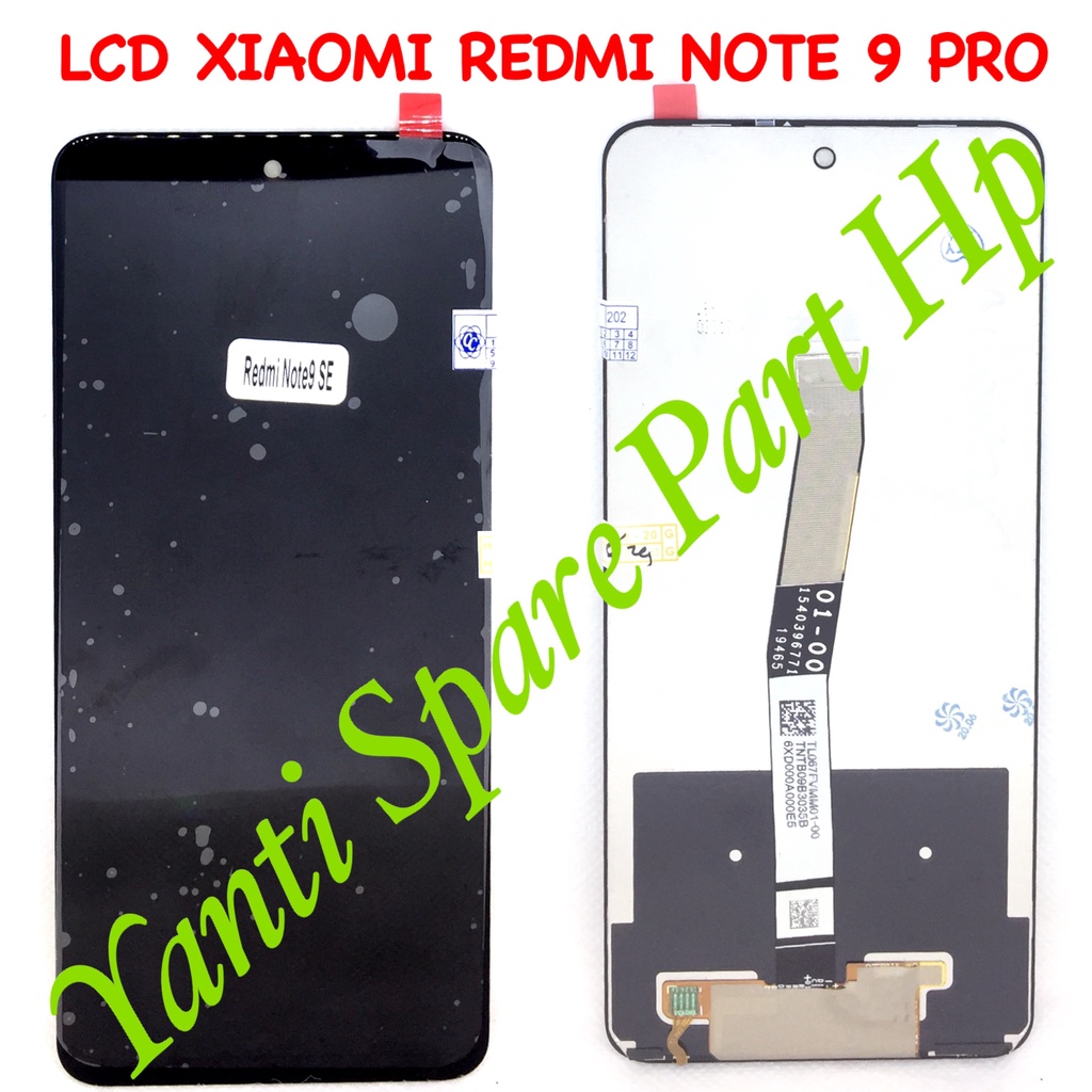 Lcd Touchscreen Xiaomi Redmi Note 9 Pro Fullset New
