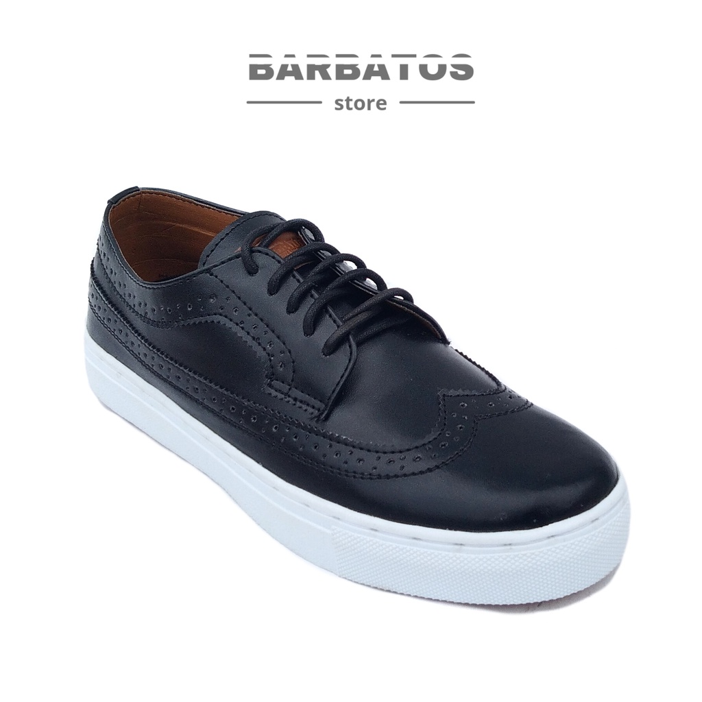 BARBATOS - Sepatu Kerja Pria Kulit Formal - Sepatu Sneakers Pria