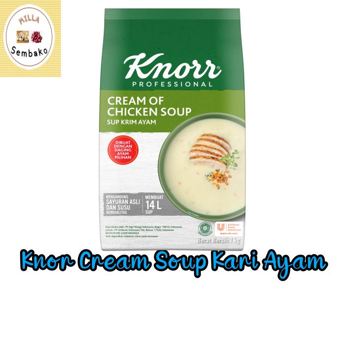 

knor cream soup kari ayam 1Kg