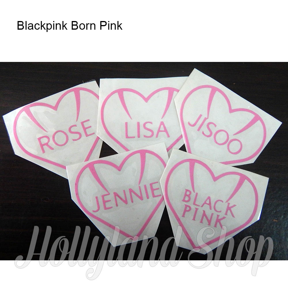

Sticker Cutting Blackpink Born Pink Member Lightstick Unofficial