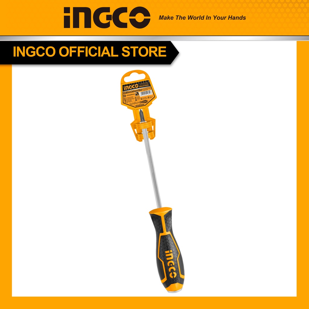 (INGCO) - OBENG KETOK GG. KARET 8" (+) INGCO HGTSPH3200