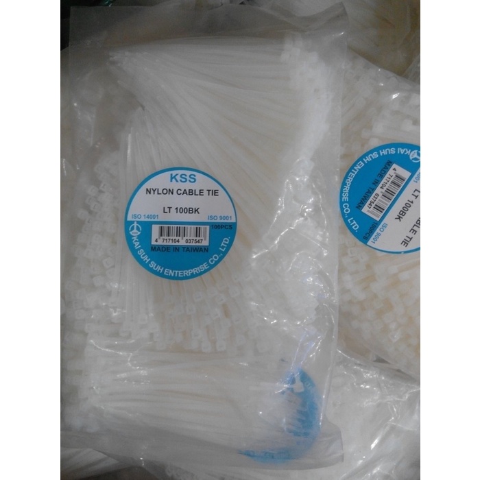 

Kabel Ties Kss 100X 2.5Mm Isi 1000Pcs /Pack Star Seller