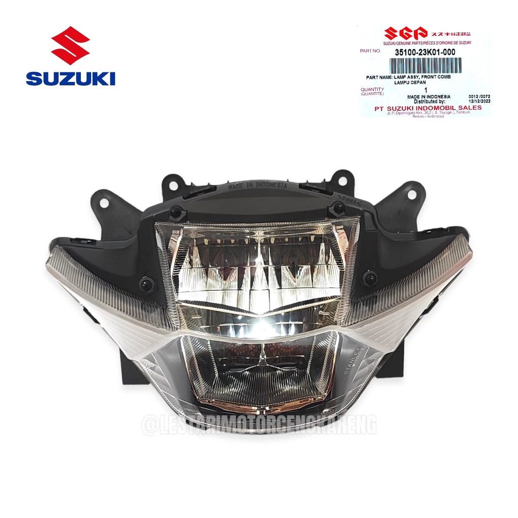 LAMPU DEPAN HEADLAMP REFLEKTOR GSX R150 GSX R ORI SGP 35100-23K01-000