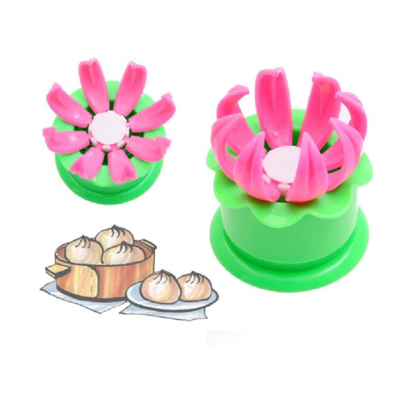 Alat Cetak Bakpau Baozi Dumpling Steam Bun small - PK102 - Green