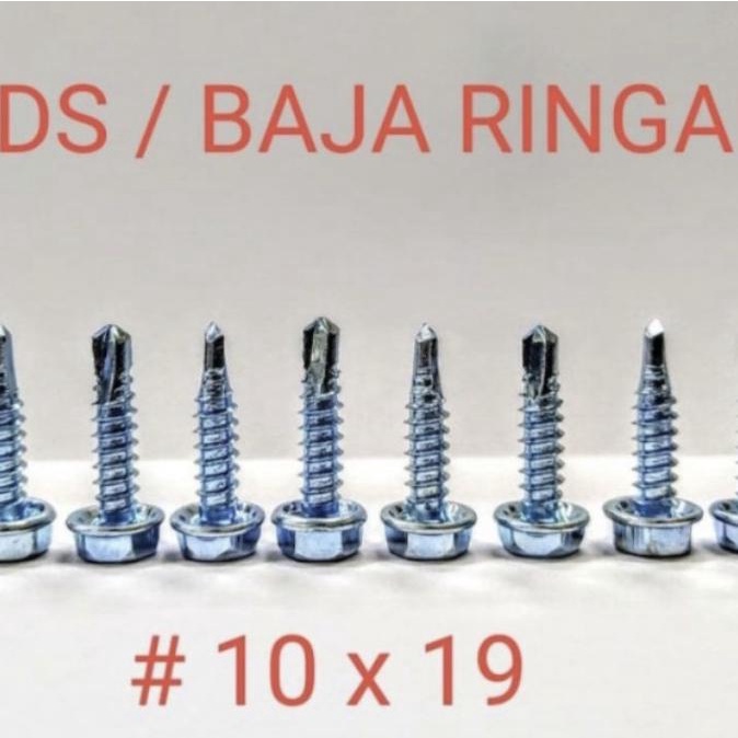 SKRUP BAJA RINGAN 10 x 19