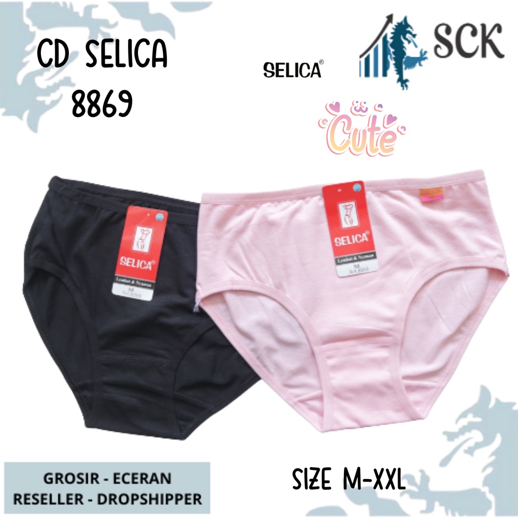 CD SELICA 8869 Mini Wanita / Celana Dalam SELICA Original / Pakaian Dalam Wanita