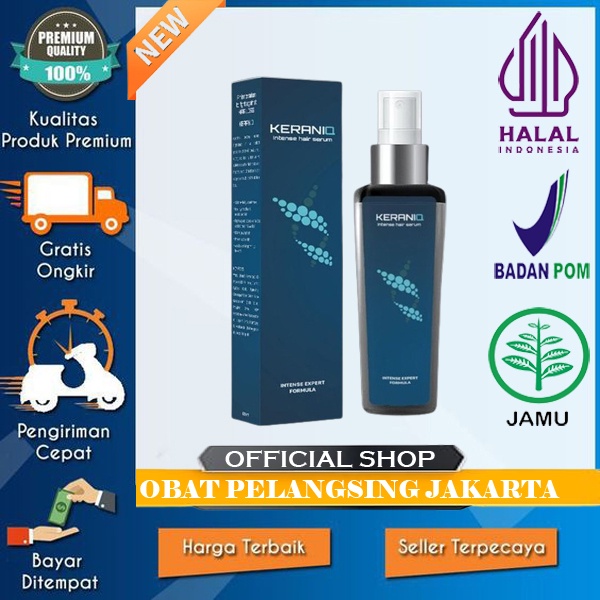 BISA COD | Agen serum Keraniq Asli Original Minyak Penumbuh Rambut Cepat