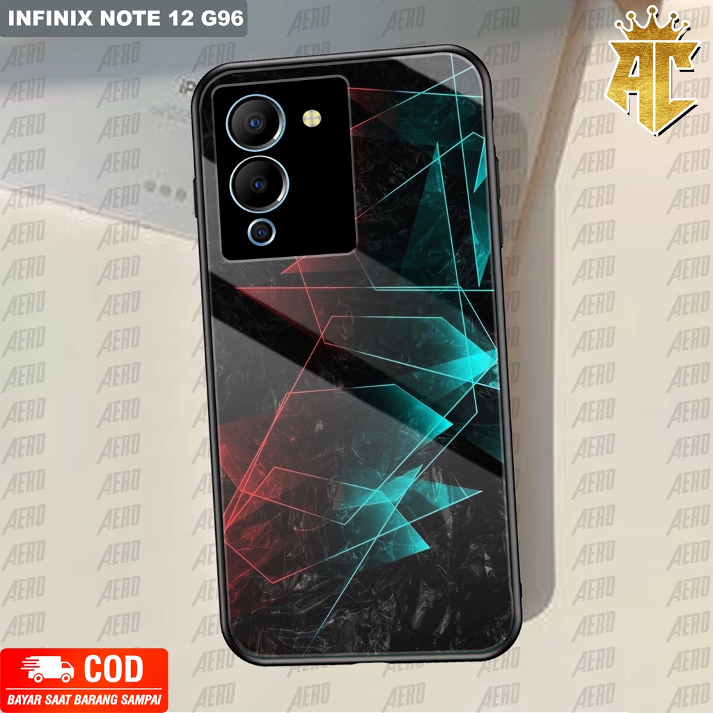 Case INFINIX NOTE 12 G96  - Casing INFINIX NOTE 12 G96 Terbaru 2022 AERO STORE [ LIGTING ] Silikon I