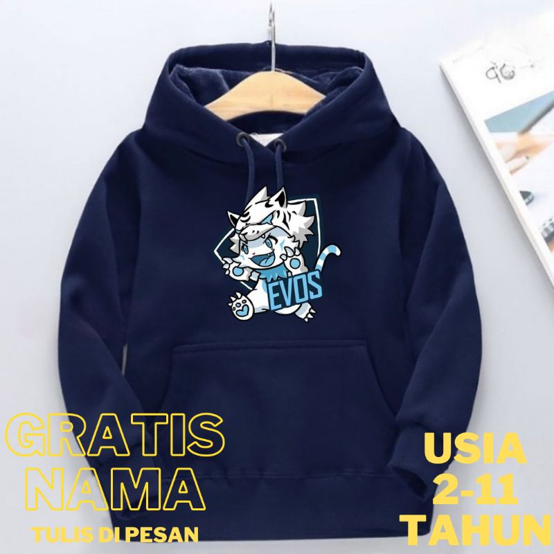 SWEATER HOODIE ANAK EVOS ROAR