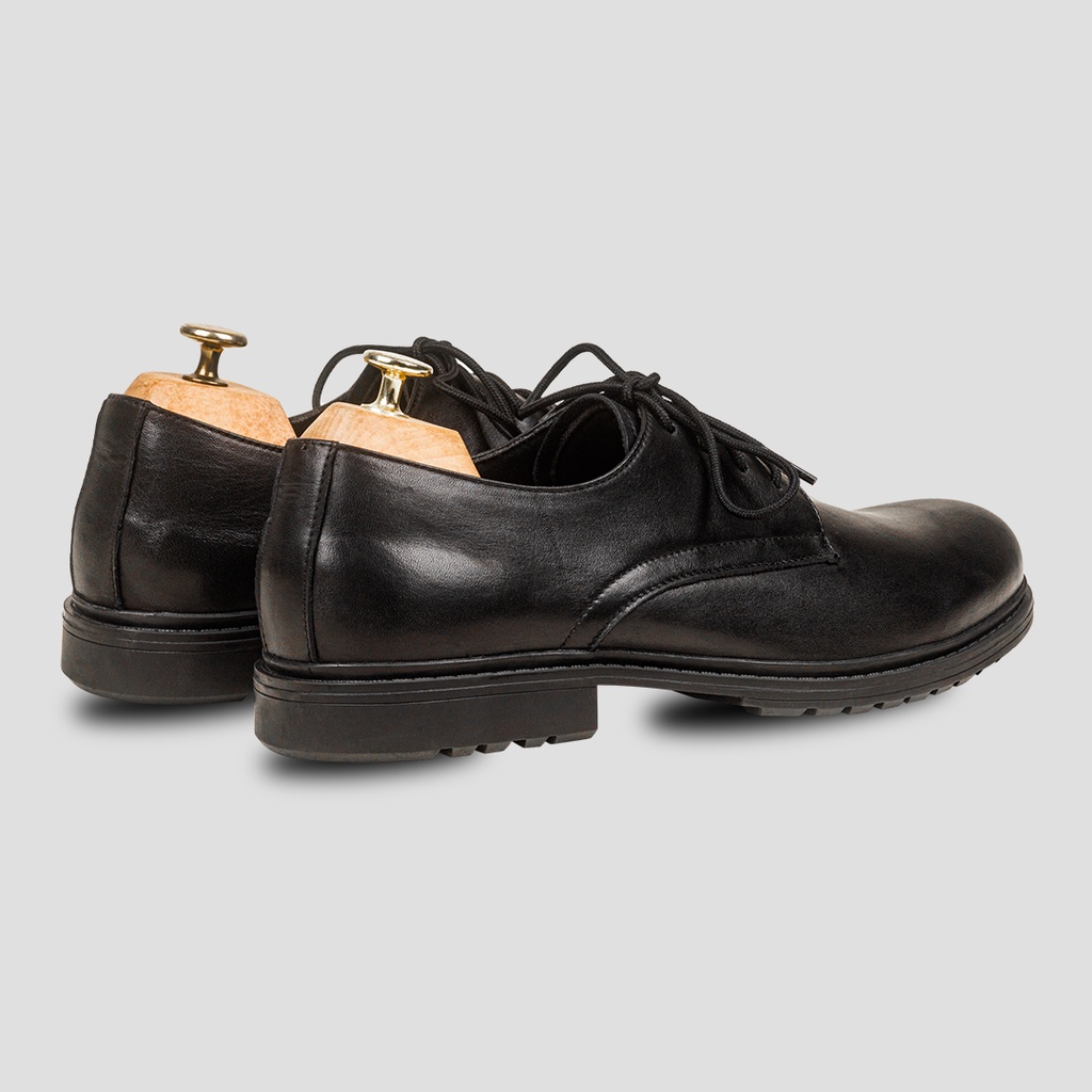 Sepatu Pria / Sepatu Kulit / Sepatu Formal / Sepatu Pantofel Jackwell Allen Black 1602