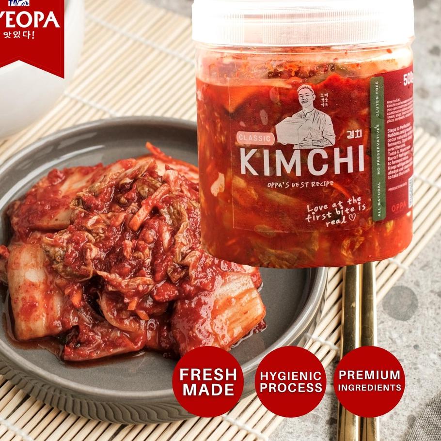 

◘ KYEOPA Classic Kimchi 500G (HALAL) ➽