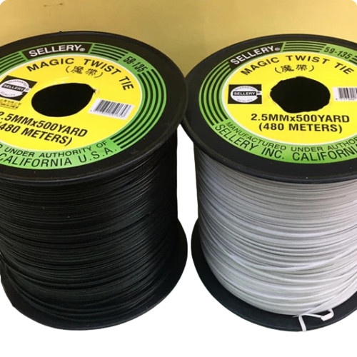 

Terlaris Pengikat Kabel/Magic Twist Tie 480 Meter Sellery Usa Kualitas Asli