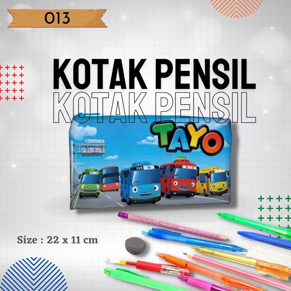 

Tempat Pencil, Pena untuk anak TK,SD,SMP,SMA,dan Mahasiswa Gambar Tayo 013