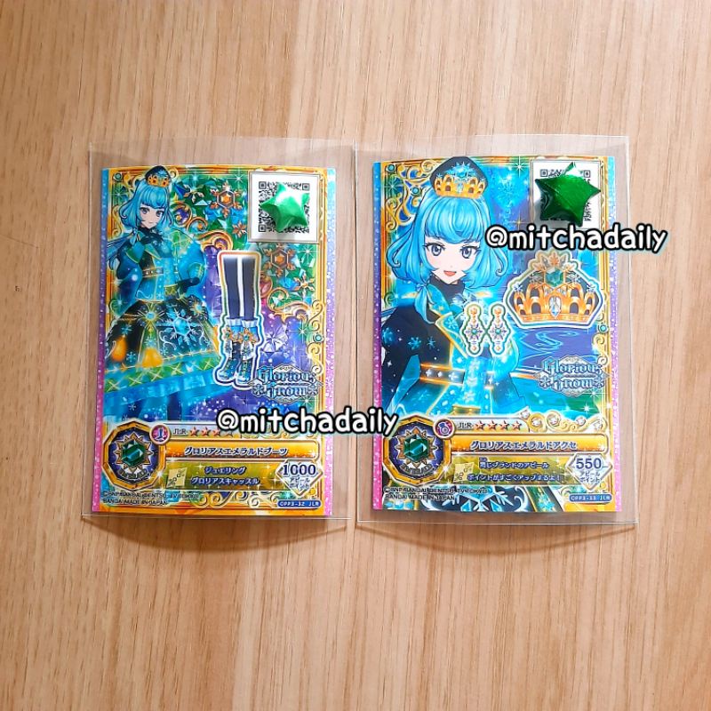 Kartu Aikatsu Friends Jepang Premium JLR Alicia Glorious Snow