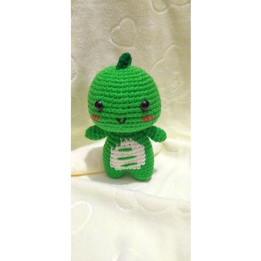 BONEKA RAJUT AMIGURUMI DINO