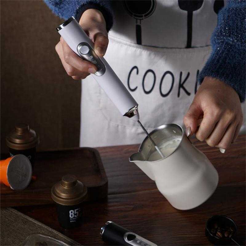 (BISA COD) FTIHSHP HONGXIN Hand Mixer Mini 2 in 1 Pengocok Telur Whisk Milk Frother - HM23