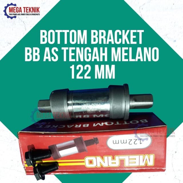 :=:=:=:=] BB Bottom Bracket Bearing As Tengah Sepeda Melano 122 mm MTB