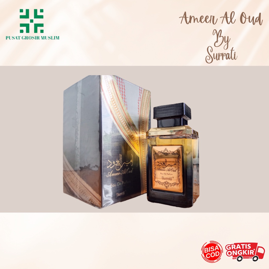 Parfum Ameer Al Oud 100ml / Ameer Al Oud Surrati Original